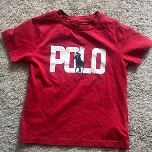 Polo by Ralph Lauren Kids Red Graphic Tee ♥️